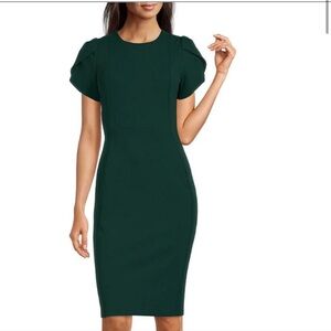 Calvin Klein Dark Green Midi Dress
